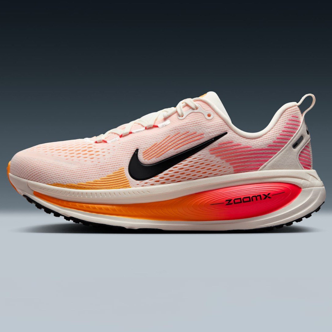 Nike Vomero 18 - Branco/Laranja