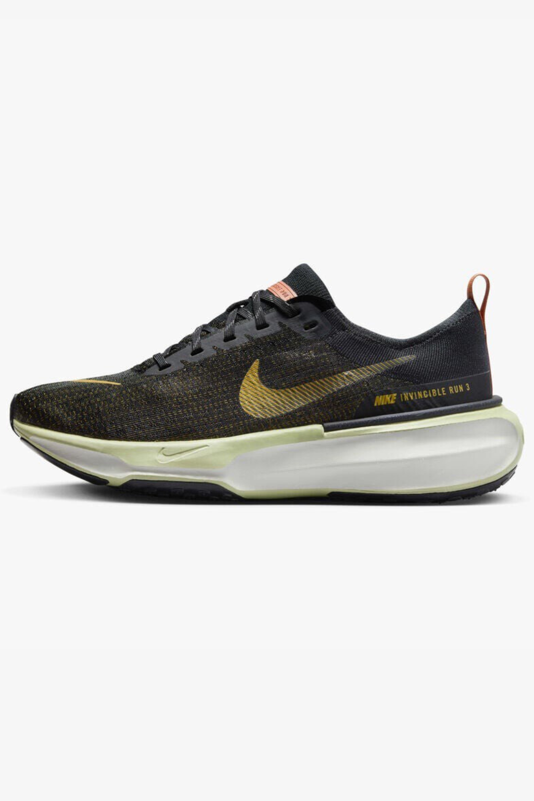 Nike Invincible Run 3 - Preto/Bronze