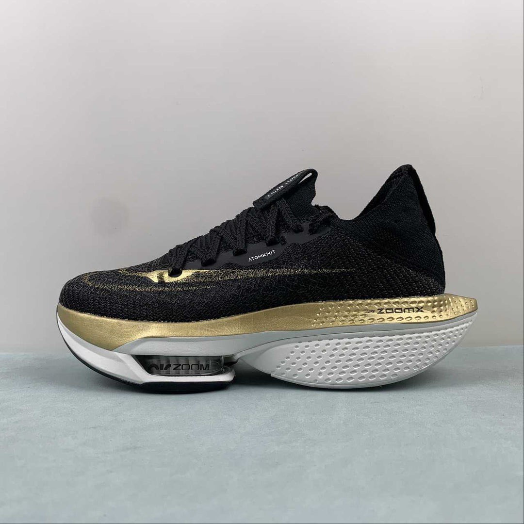 Nike Air Zoom Alphafly Next%2 - Preto/Dourado