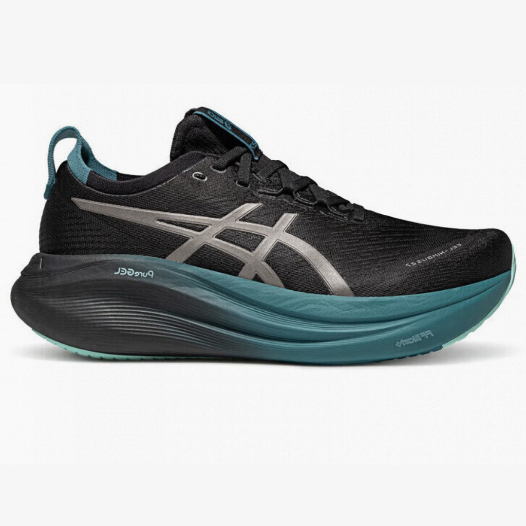 Asics Gel - Nimbus 27 - Preto/Verde