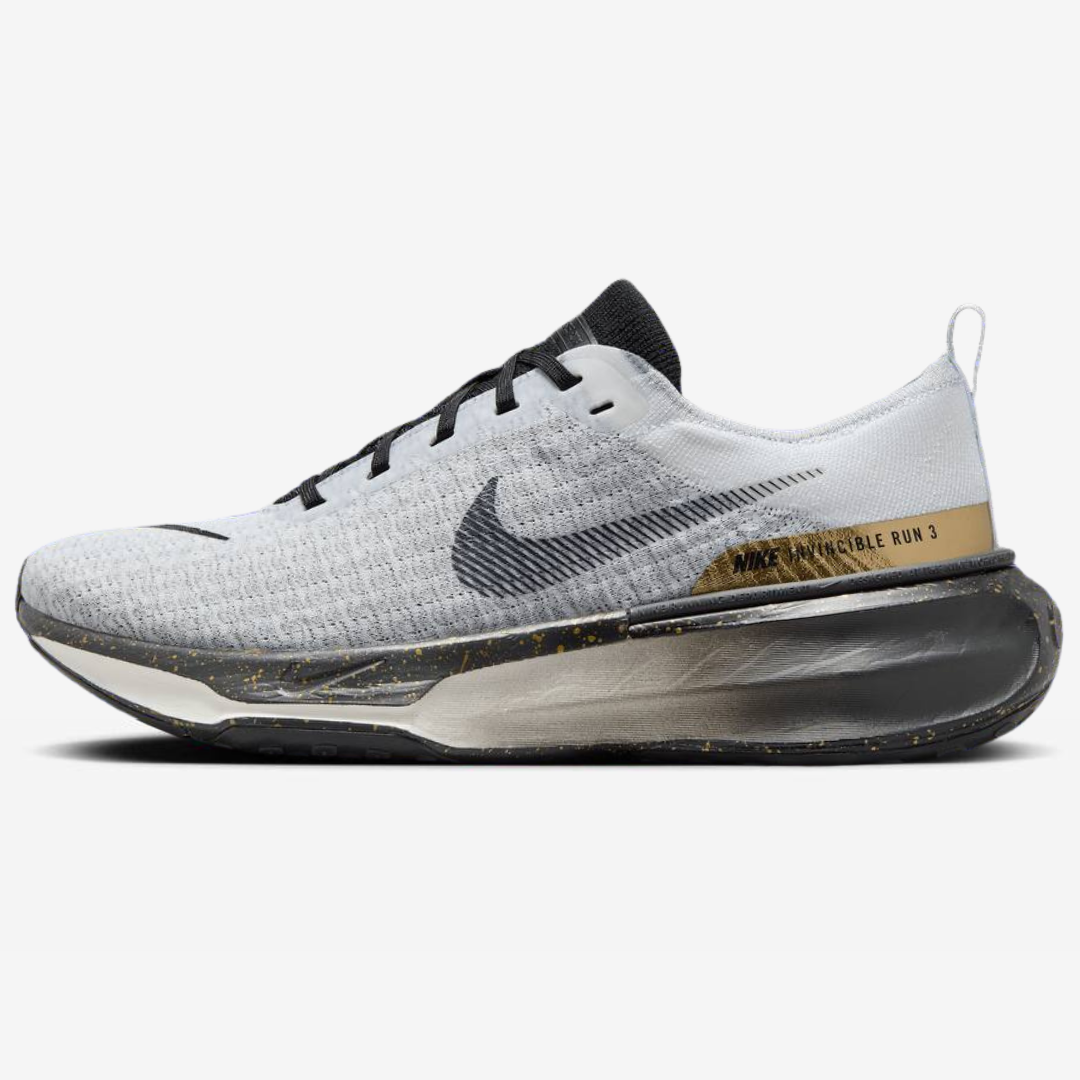Nike Invincible Run 3 - Cinza/Preto Gold