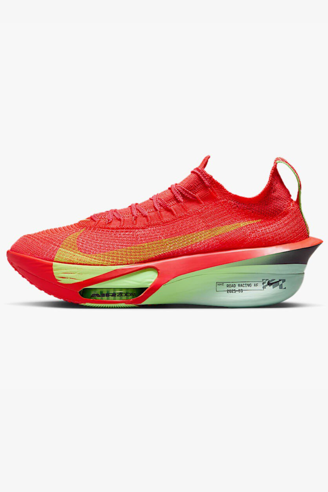 Nike ZoomX ALPHAFLY Next% 3 - Carmesim Bright/Lime Blast/Mint Foam