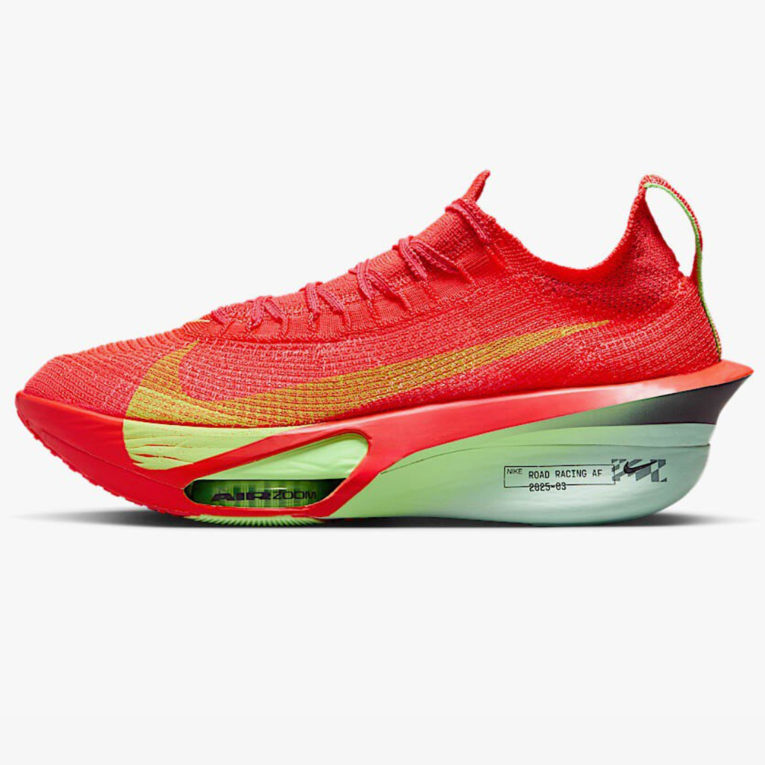 Nike ZoomX ALPHAFLY Next% 3 - Carmesim Bright/Lime Blast/Mint Foam