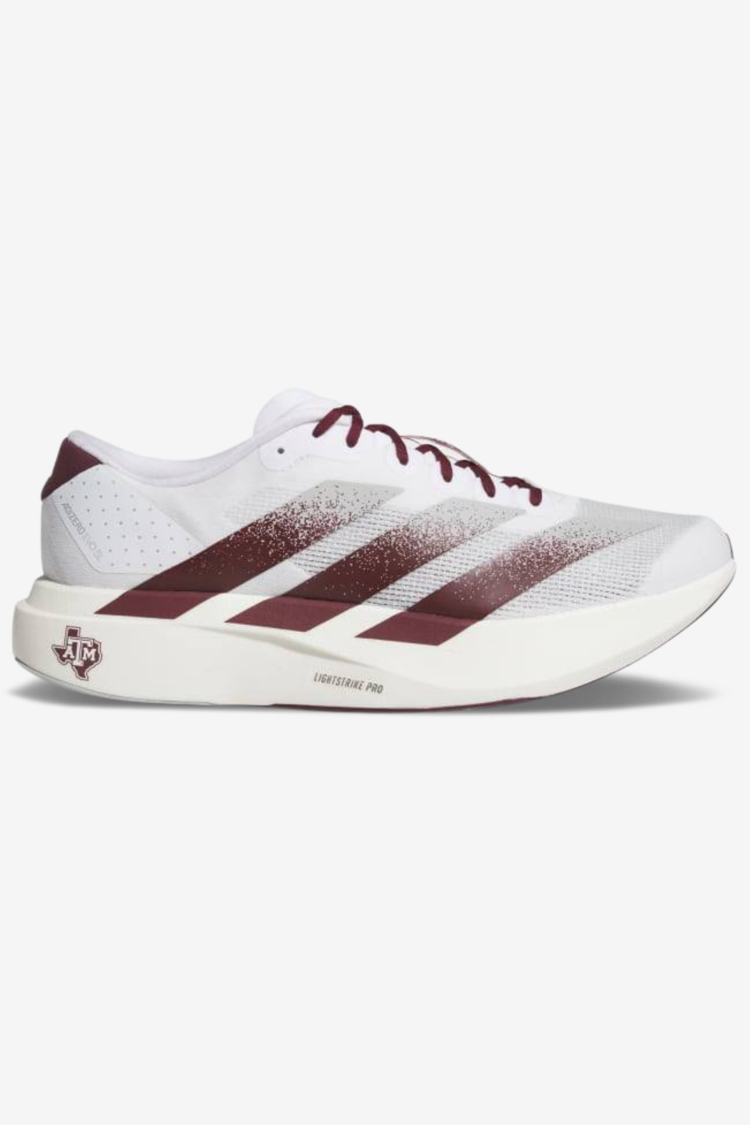 Adidas Adizero EVO SL - Branco/Vermelho Vinho