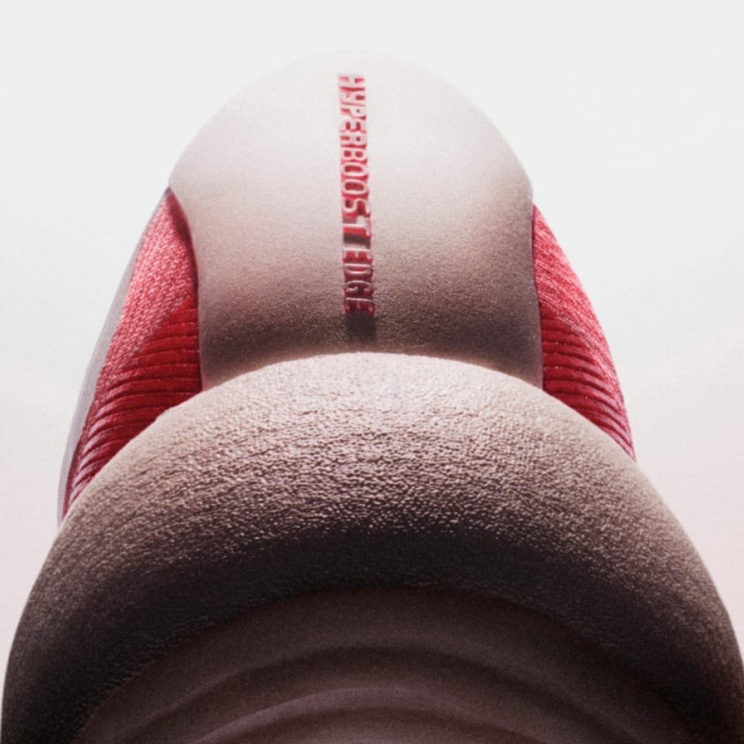 Adidas Hyperboost Edge - Branco/Vermelho