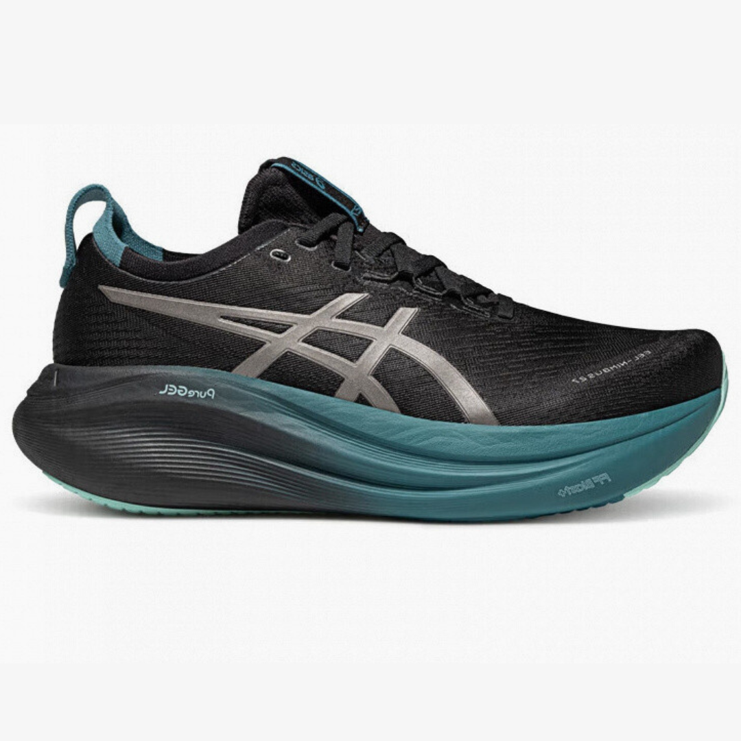 Asics Gel - Nimbus 27 - Preto/Verde