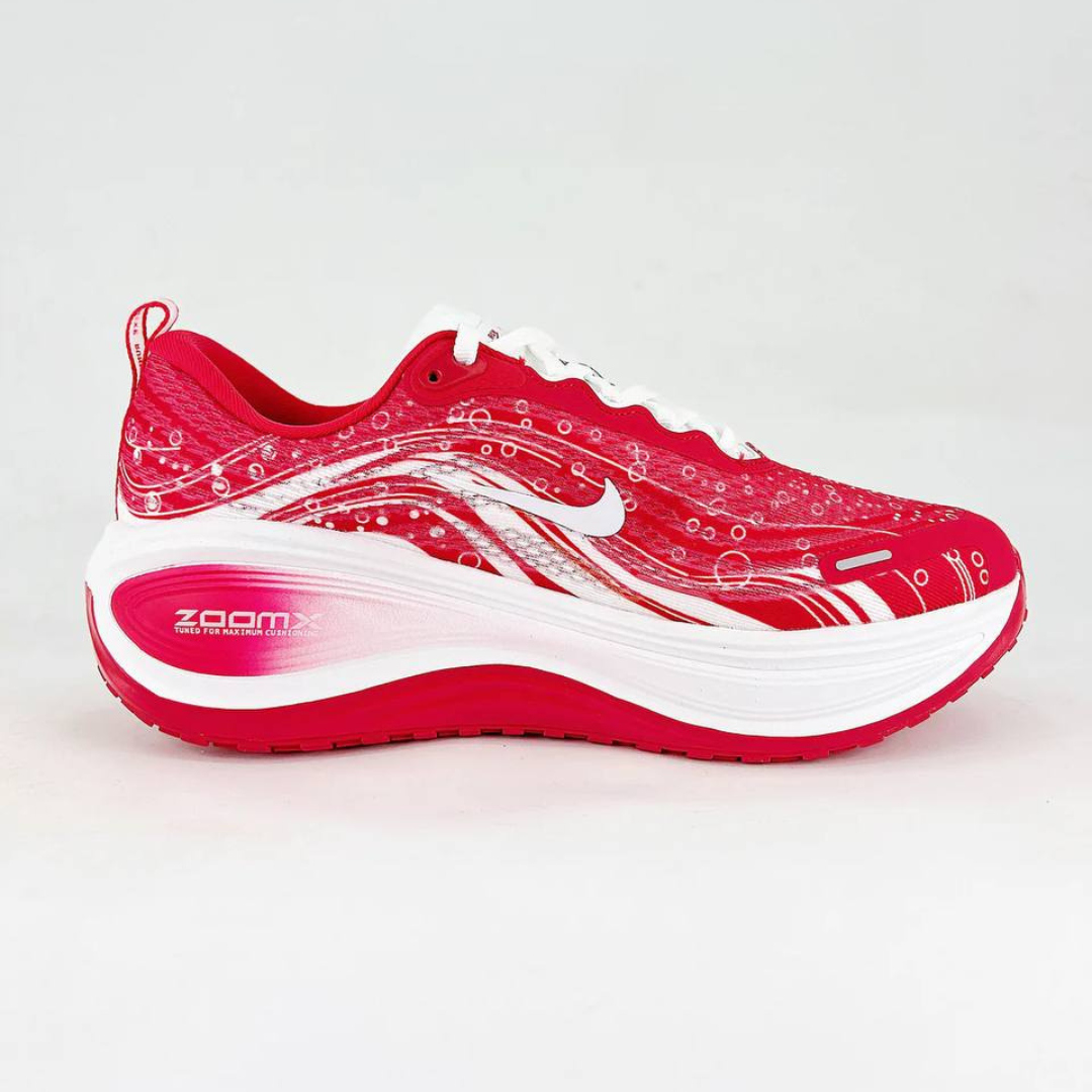 Nike Vomero Plus - Vermelho Carmim/Branco