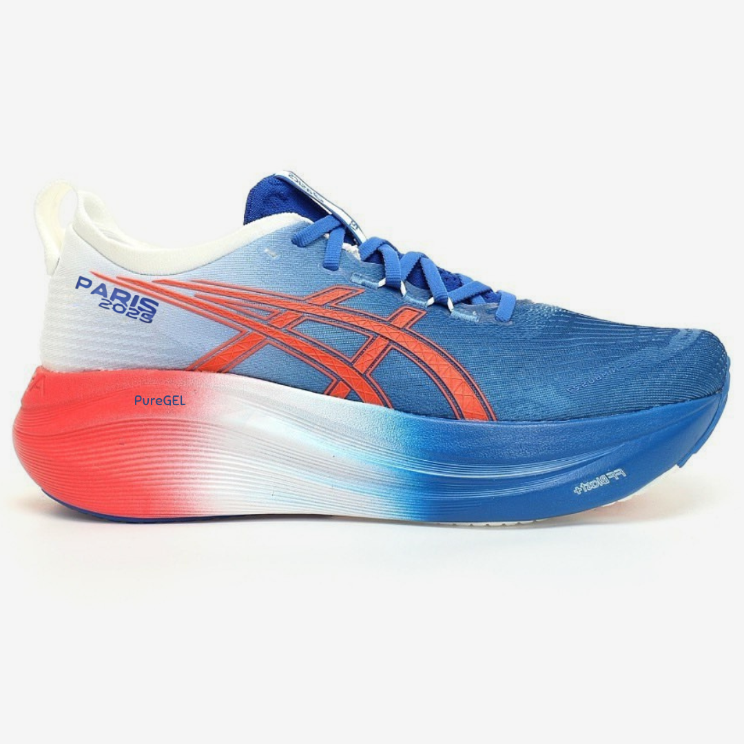 Asics Gel - Nimbus 27 Paris - Azul/Vermelho/Branco – ForTimer