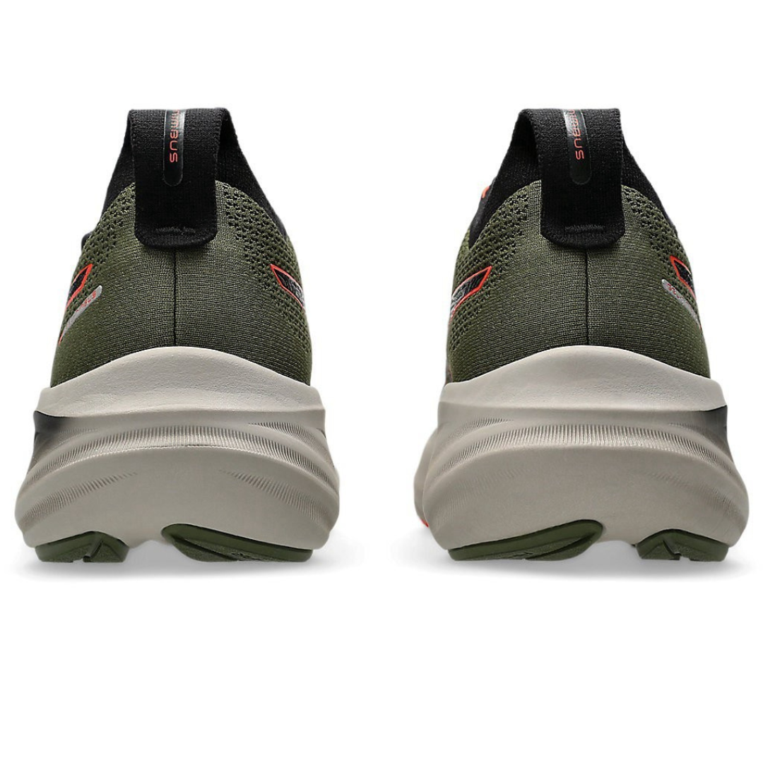 Asics Gel - Nimbus 26 TR - Verde Oliva/Vermelho