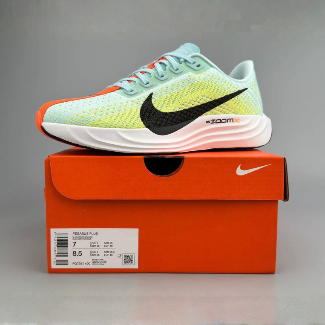 Nike Air Zoom Pegasus Plus - Azul Glacial/Verde/Laranja