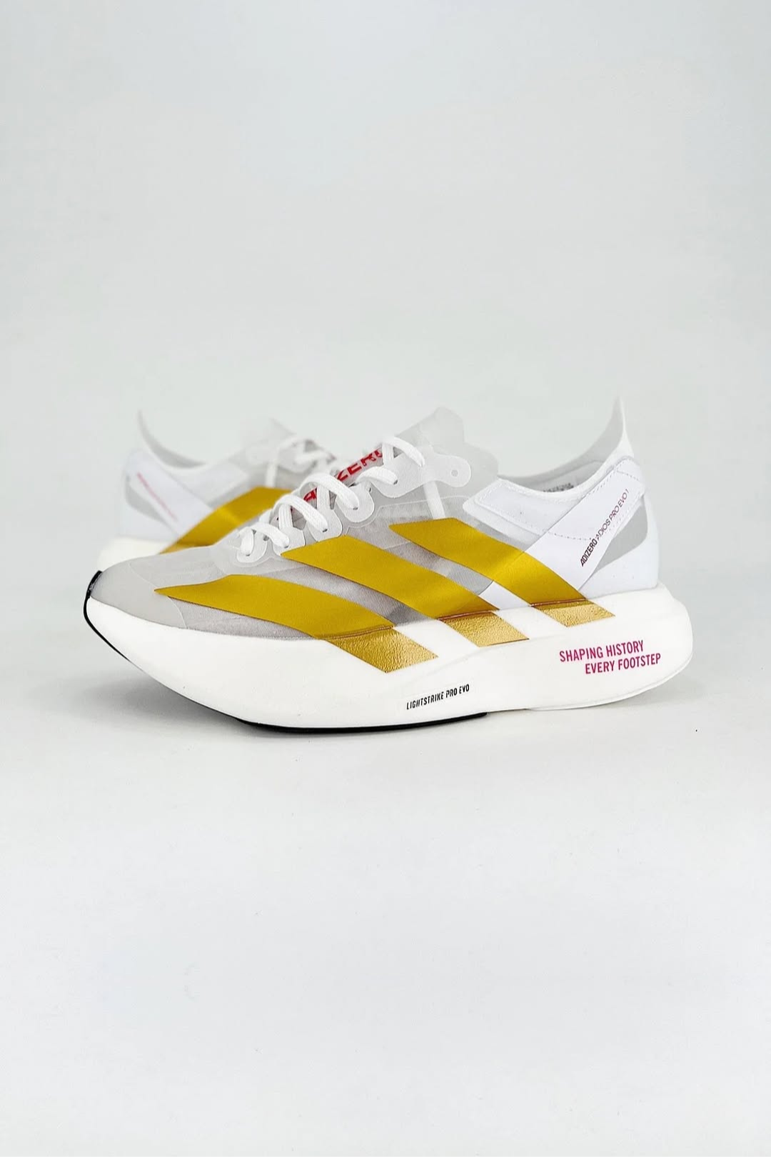 Adidas Adizero Adios PRO EVO 1 - Branco/Dourado