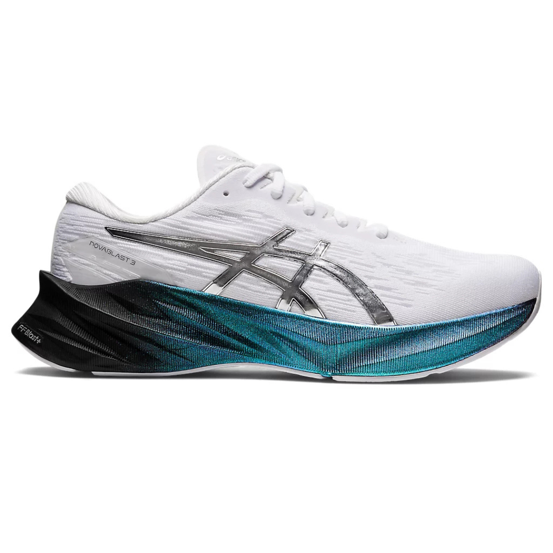 Asics Novablast 3 White Blue – ForTimer