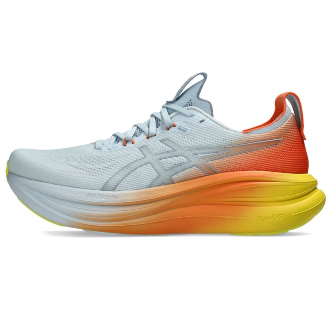 Asics Gel - Nimbus 28 - Cinza/Laranja