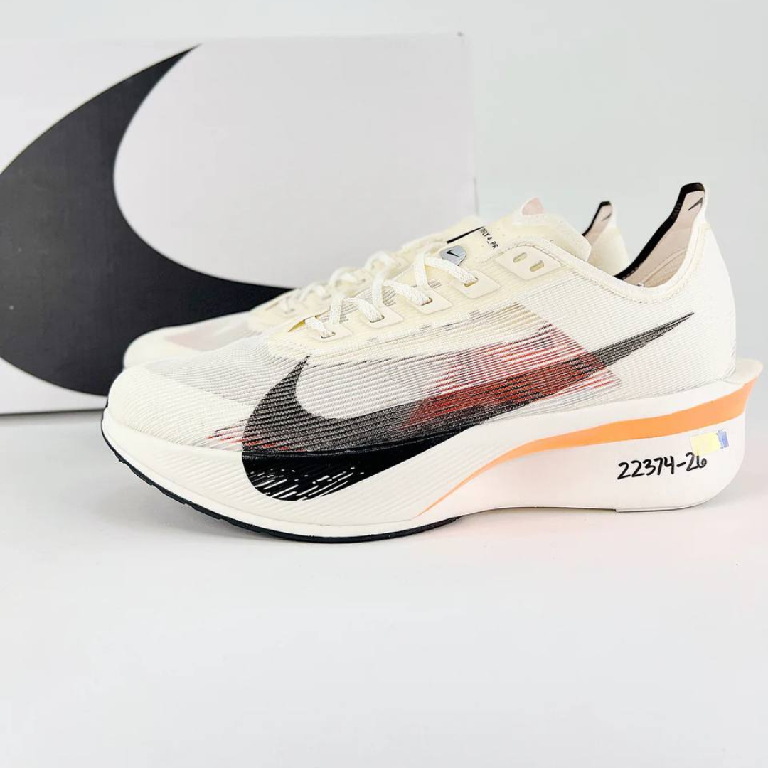 Nike ZoomX VaporFly 4 Bege/Laranja