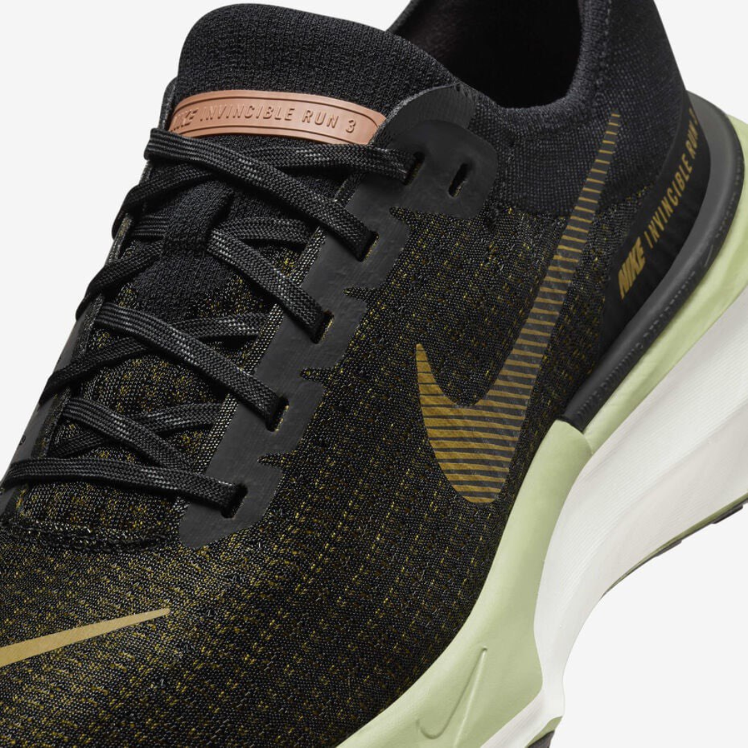 Nike Invincible Run 3 - Preto/Bronze