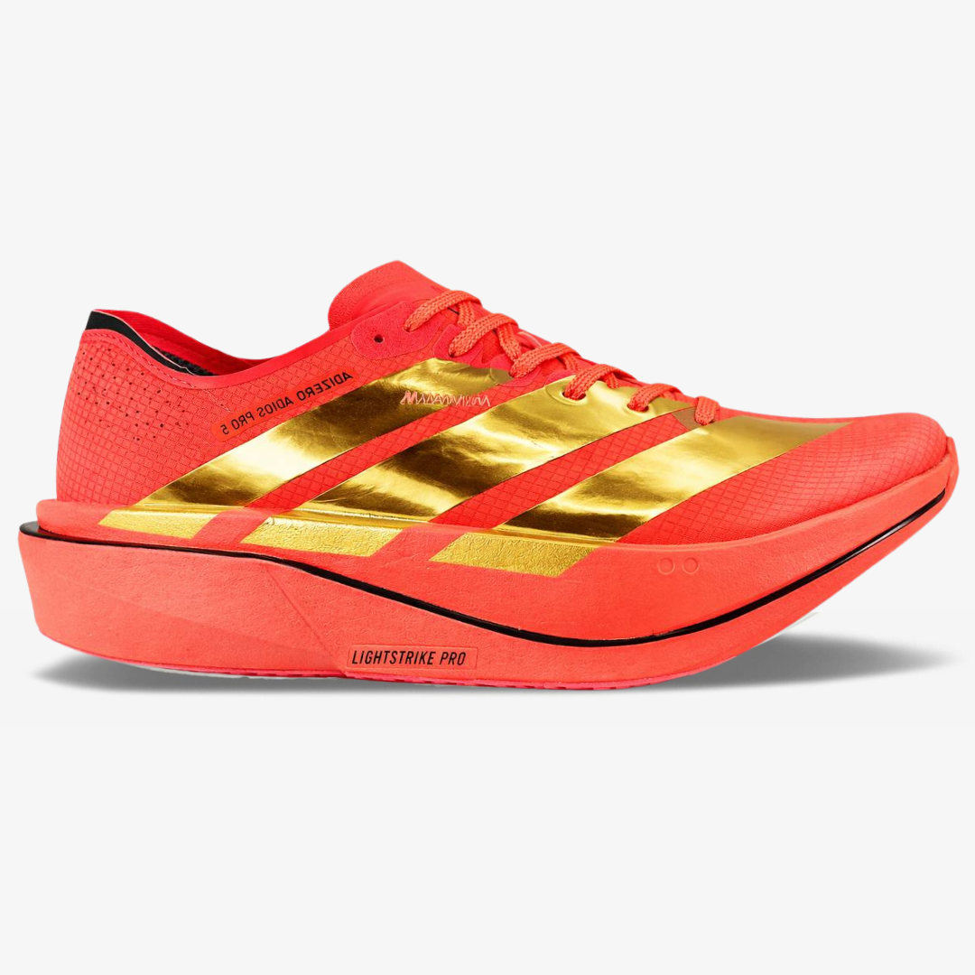 Adidas Adizero Adios Pro 5 - Vermelho/Dourado – ForTimer