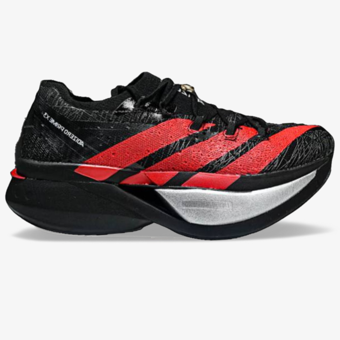 Adidas Adizero Prime X3 Strung - Preto/Vermelho – ForTimer