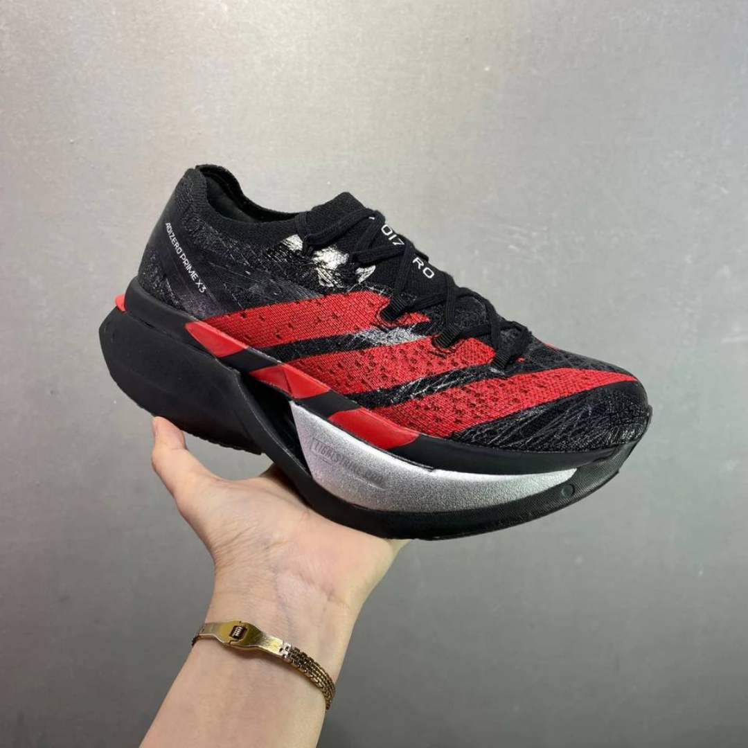 Adidas Adizero Prime X3 Strung - Preto/Vermelho