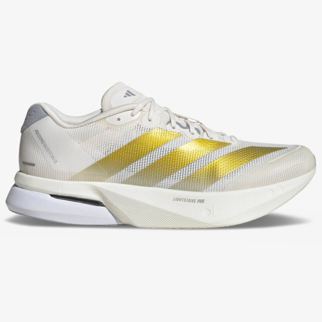 Adidas Adizero Boston 13 Bege/Dourado – ForTimer