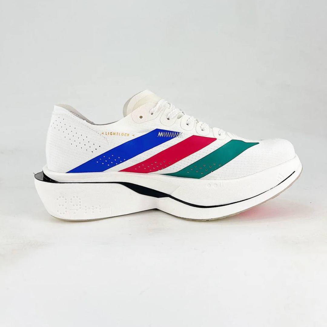 Adidas Adizero Adios Pro 5 - Branco/Azul/Vermelho/Verde
