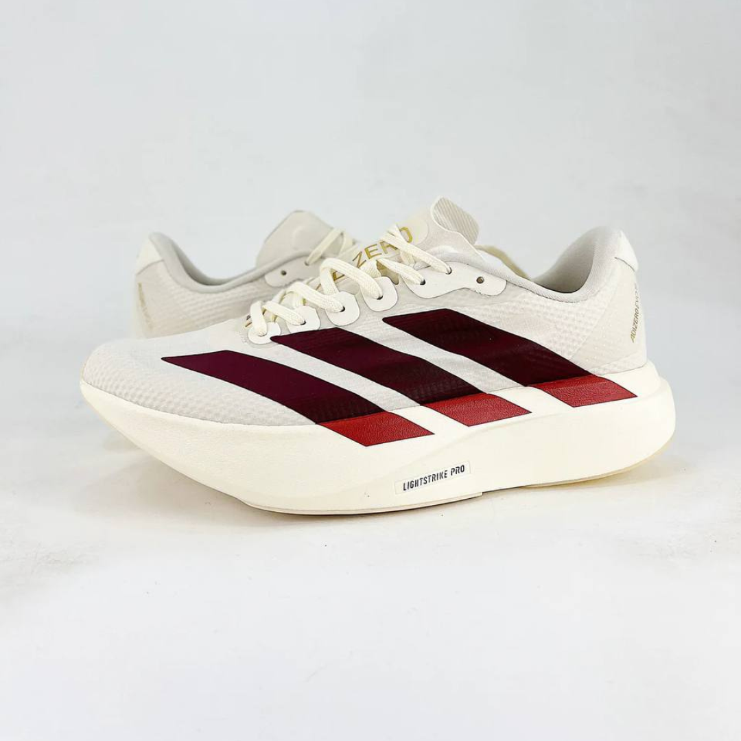 Adidas Adizero EVO SL - Branco/Bordô/Vermelho