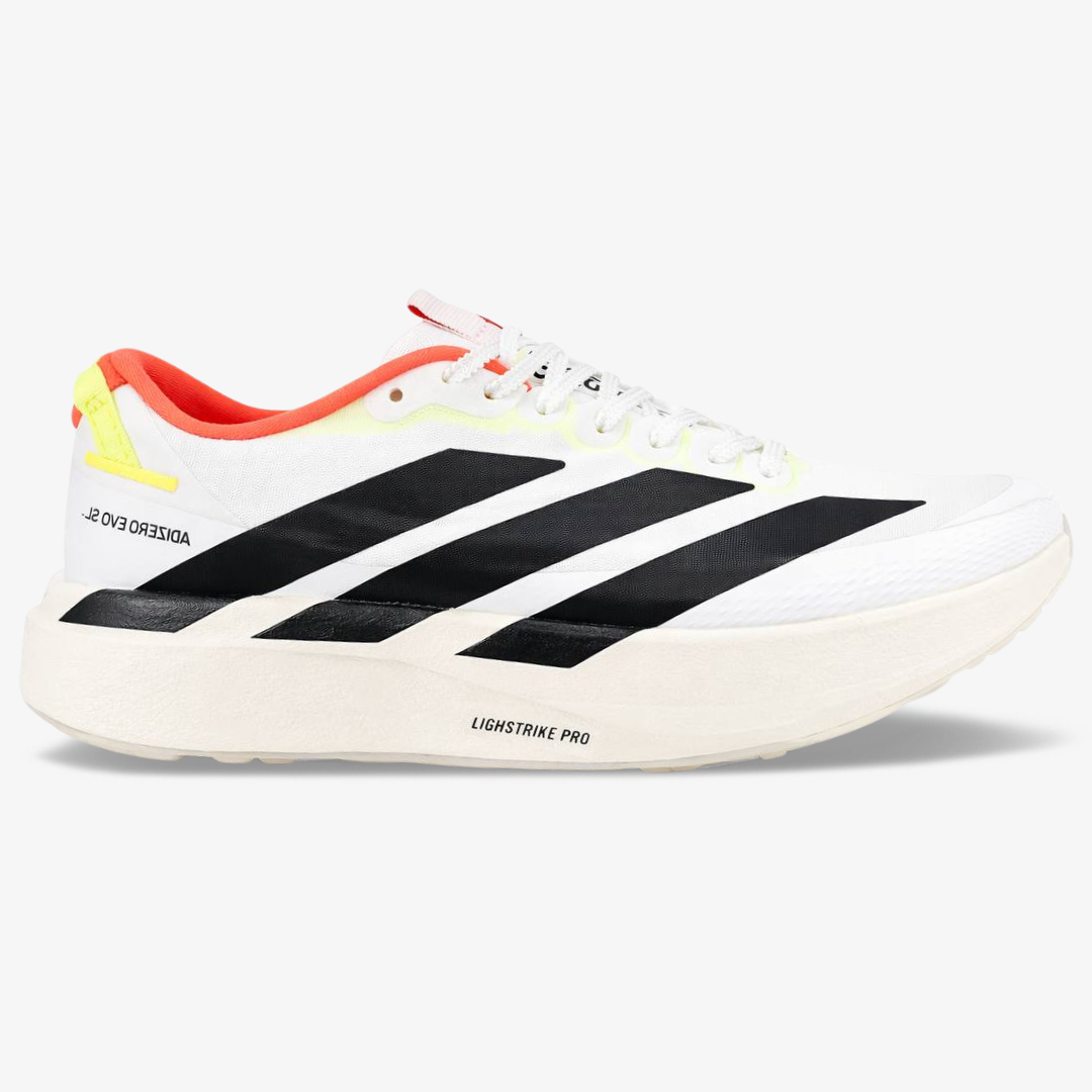 Adidas Adizero EVO SL ATR - Branco/Preto/Vermelho
