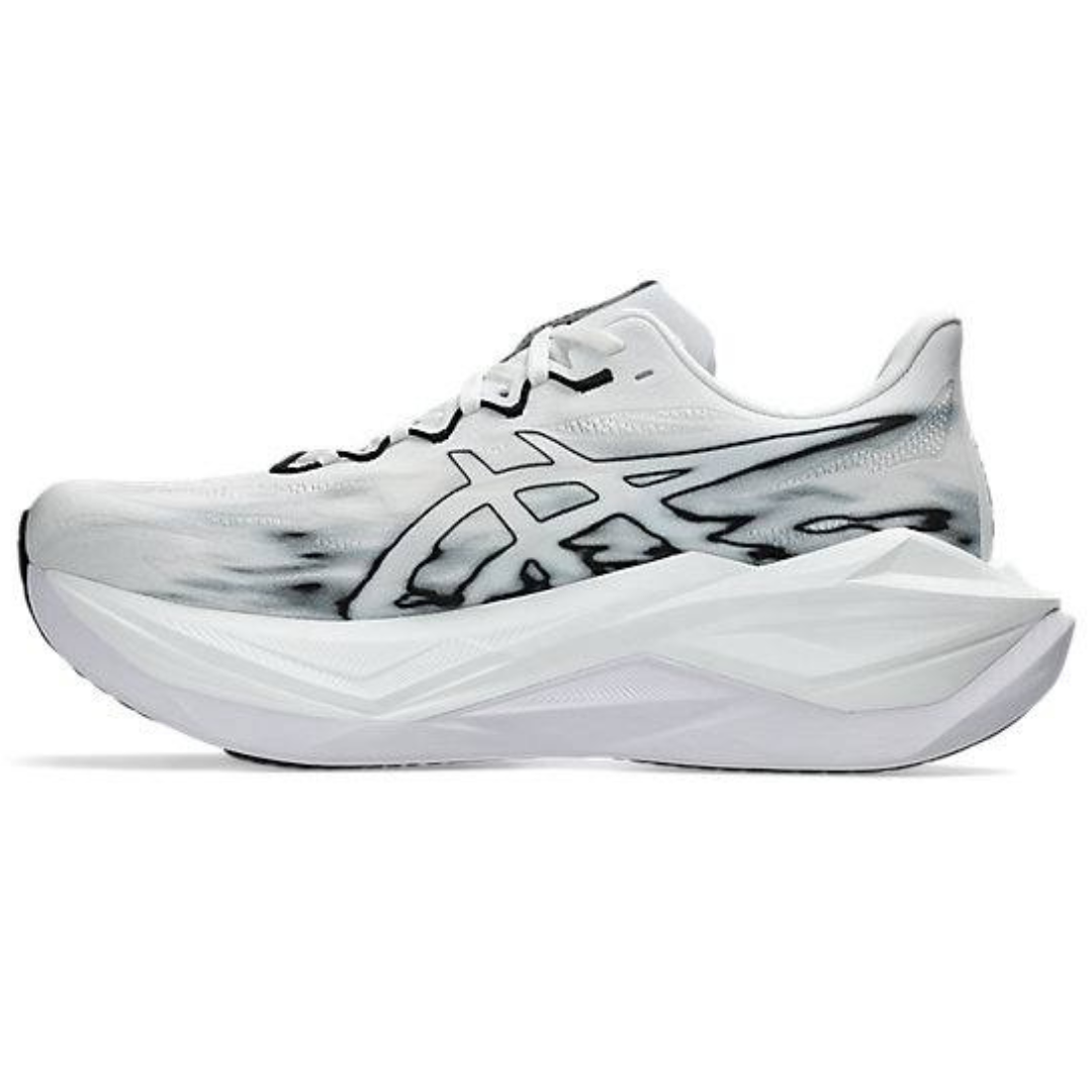 Asics Superblast 3 - Unissex - Branco/Preto