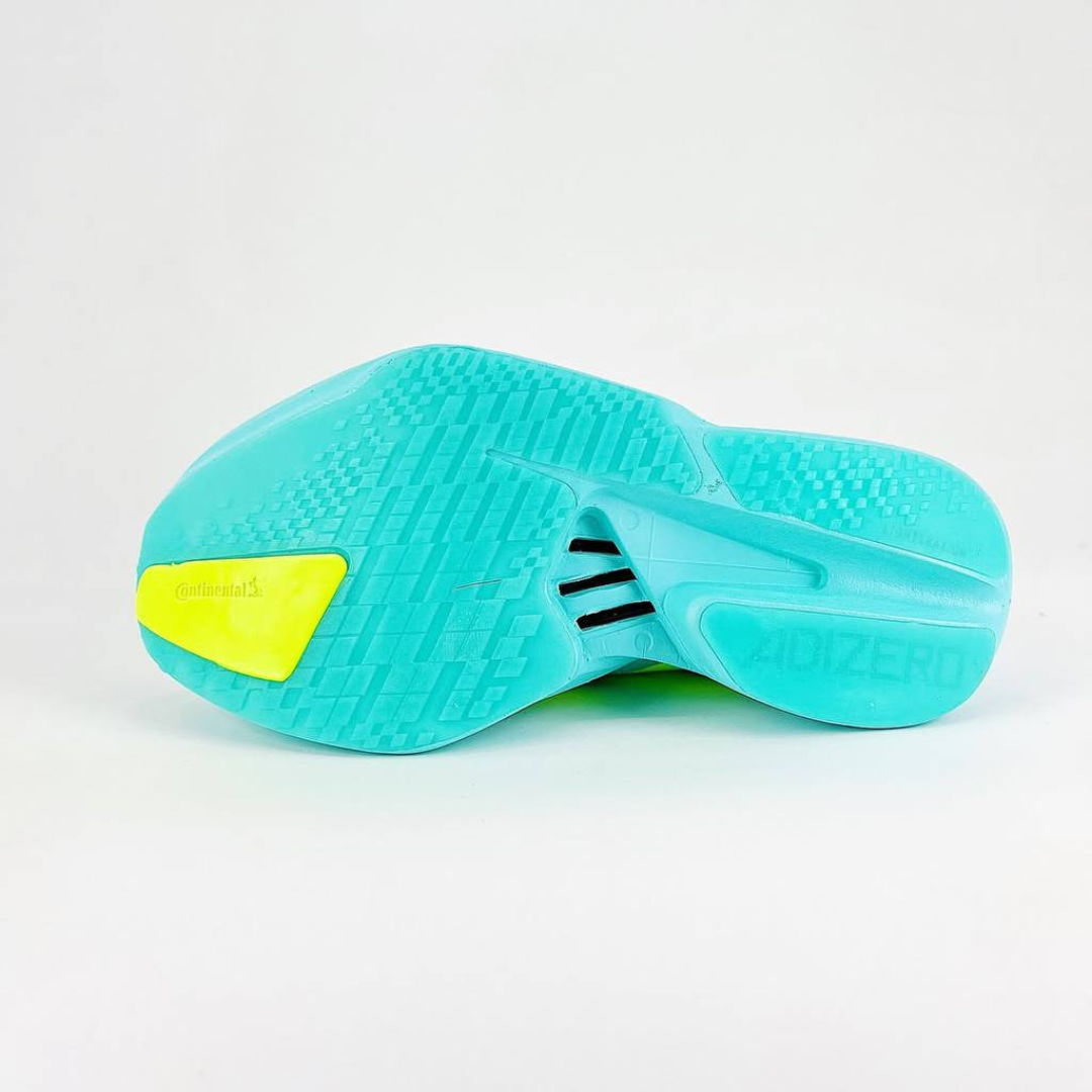 Adidas Adizero Adios Pro 4 Flash Aqua Lucid Lemon
