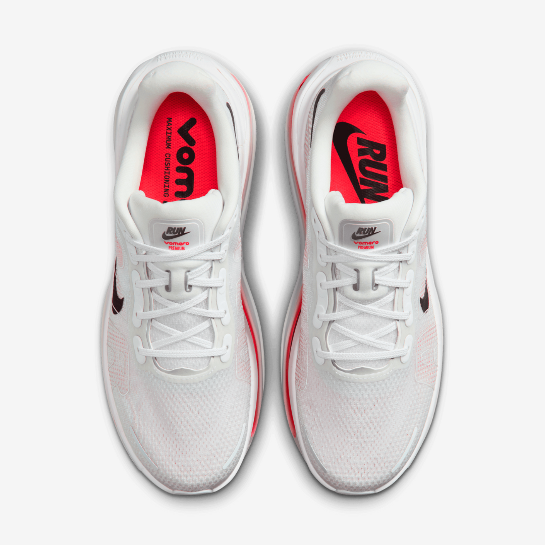 Nike Vomero Premium - White Bright Crimson