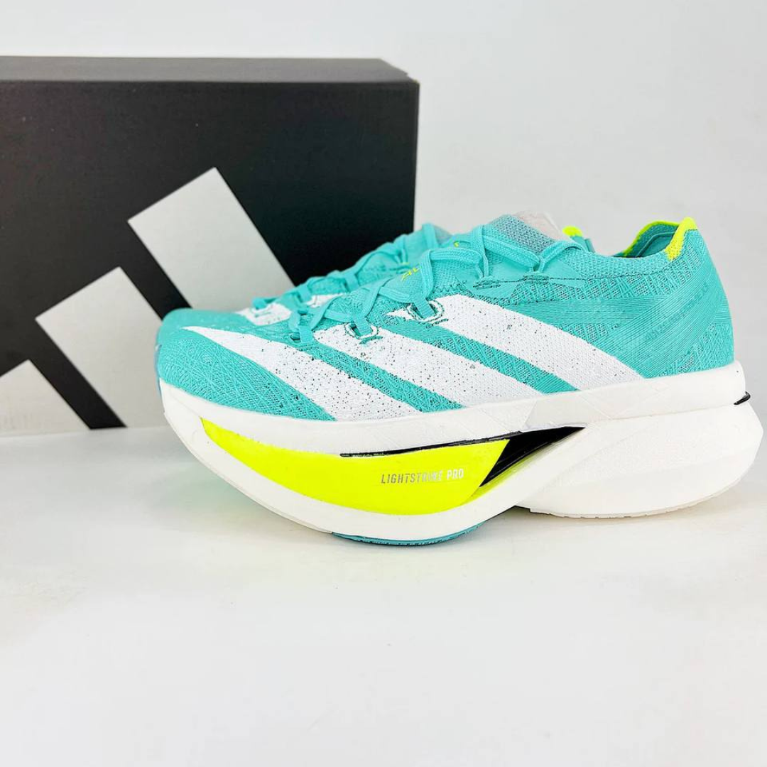 Adidas Adizero Prime X3 Strung - Flash Aqua/Zero Metalic/Lucid Lemon