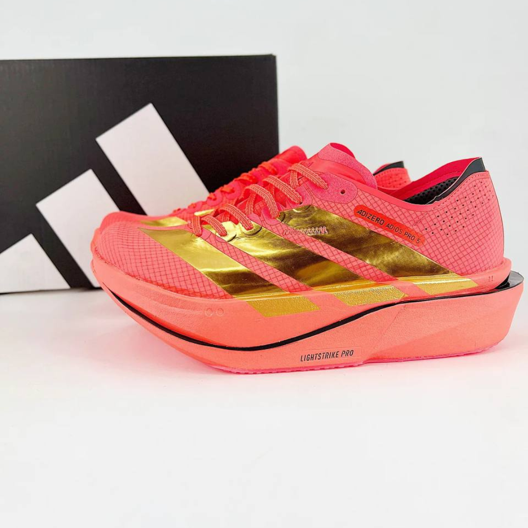 Adidas Adizero Adios Pro 5 - Vermelho/Dourado