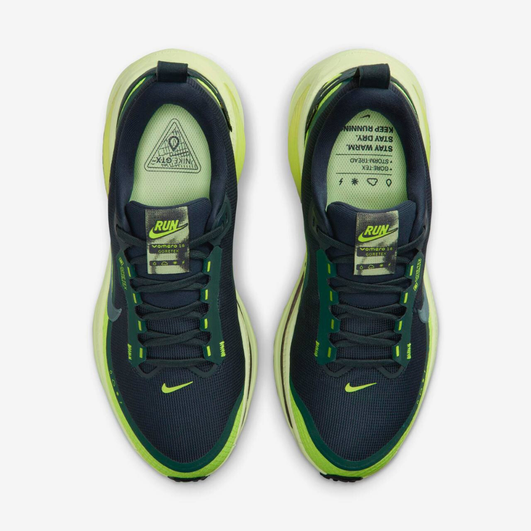 Nike Vomero 18 GORE-TEX - Verde Escuro/Verde Neon