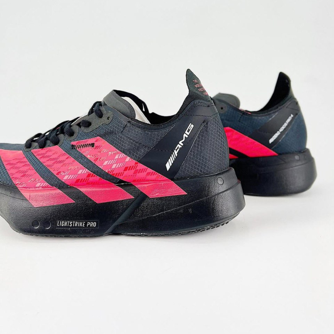Adidas Adizero Adios Pro 4 Mercedes AMG Preto/Vermelho Lúcido