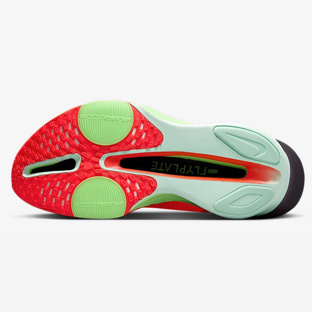 Nike ZoomX ALPHAFLY Next% 3 - Carmesim Bright/Lime Blast/Mint Foam