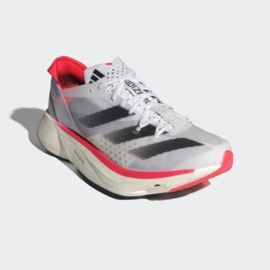 Adidas Adizero Adios Pro 3 - Branco/Vermelho Solar