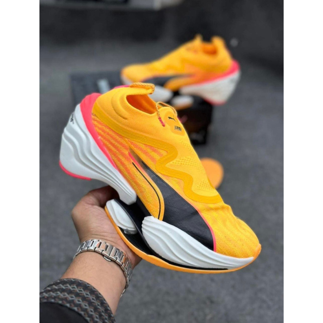 Puma Fast-RB Nitro Elite - Laranja com Rosa