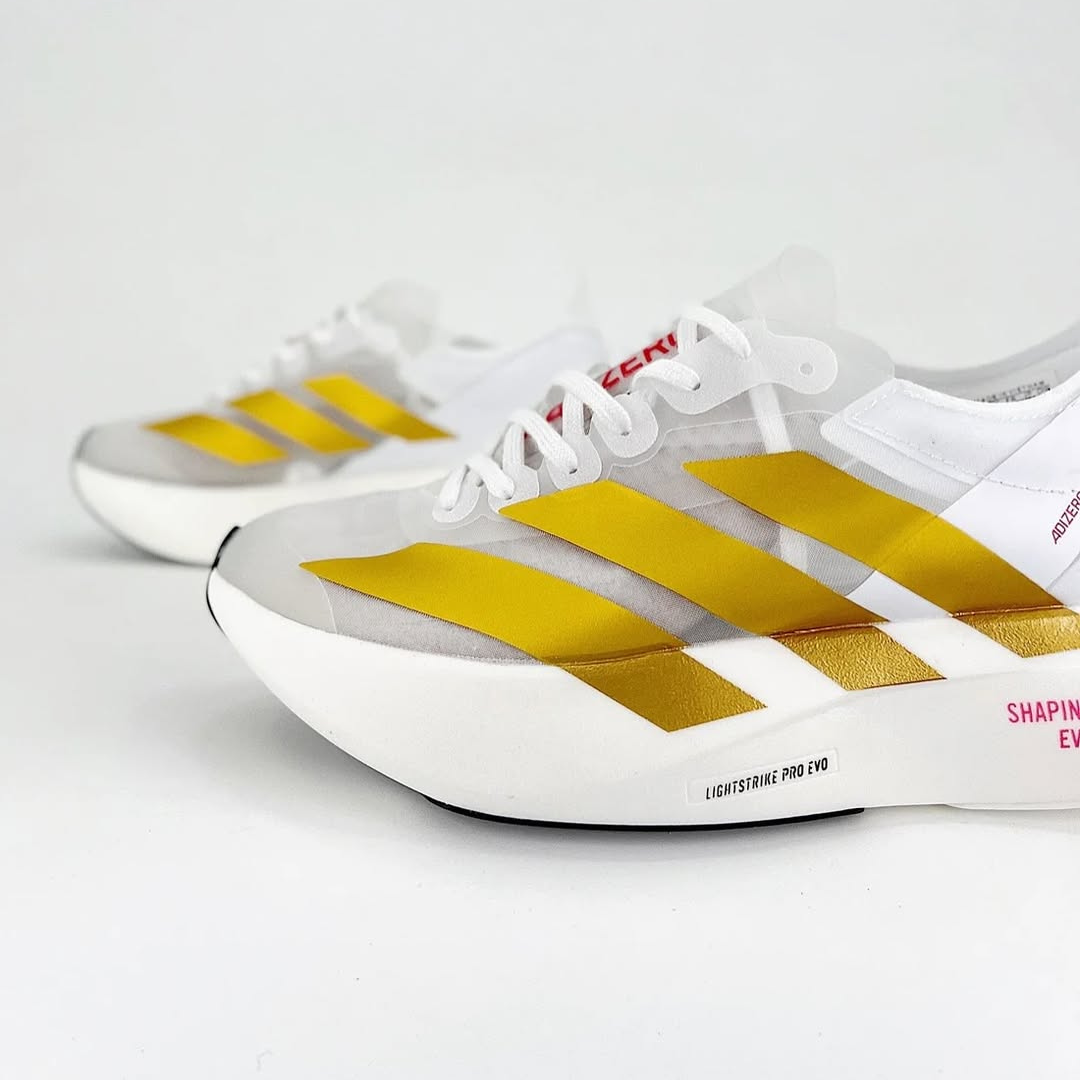Adidas Adizero Adios PRO EVO 1 - Branco/Dourado