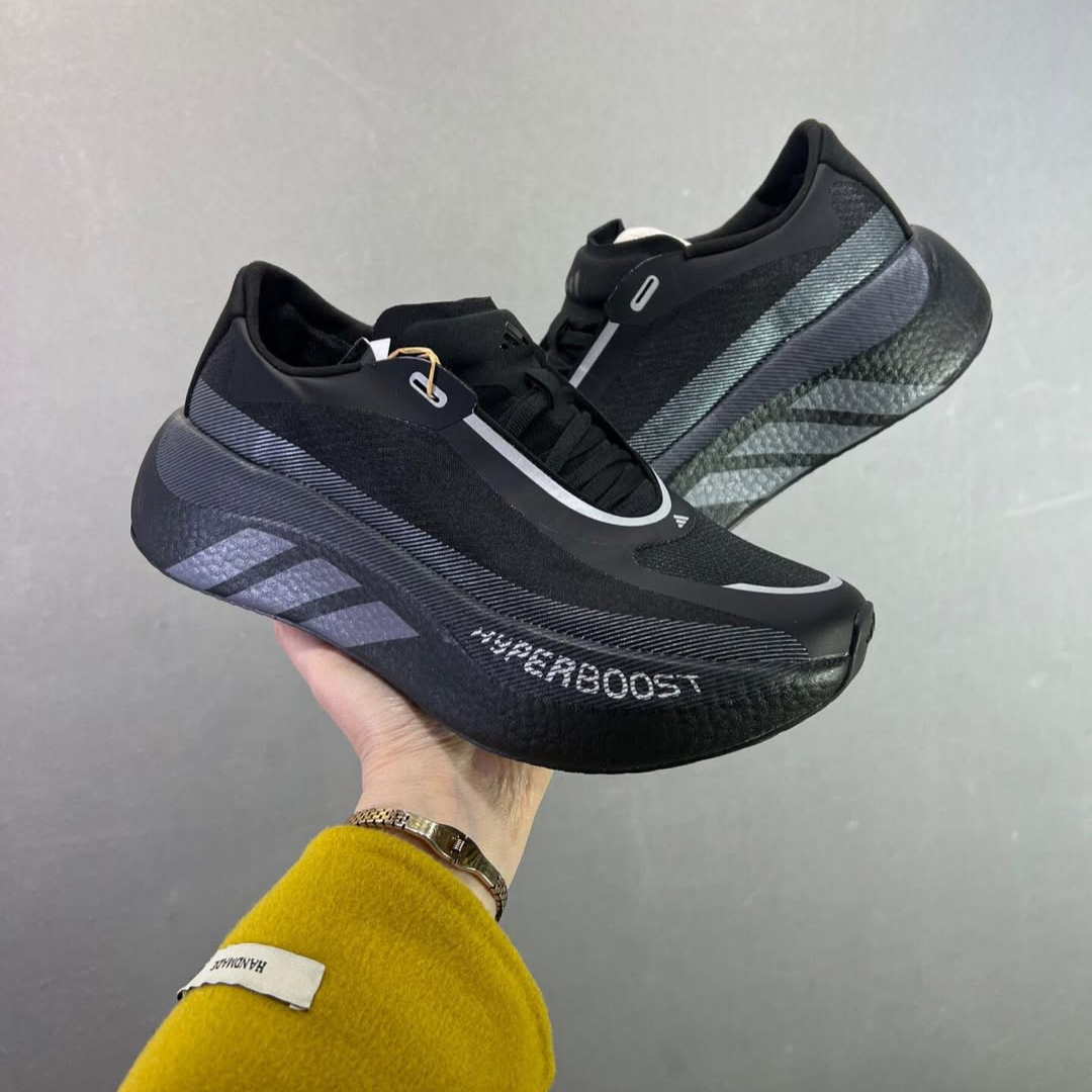 Adidas Hyperboost Edge - Preto/Cinza Metálico