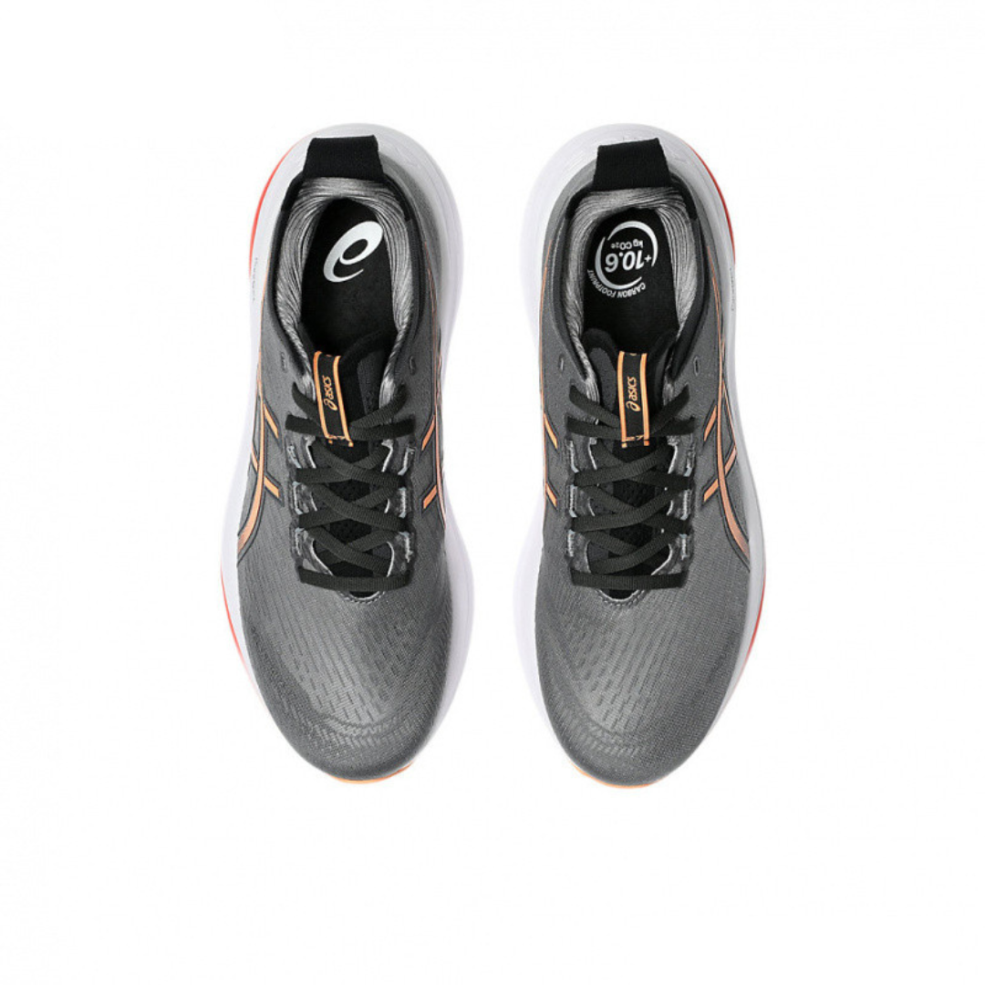 Asics Gel - Nimbus 27 - Cinza/Laranja
