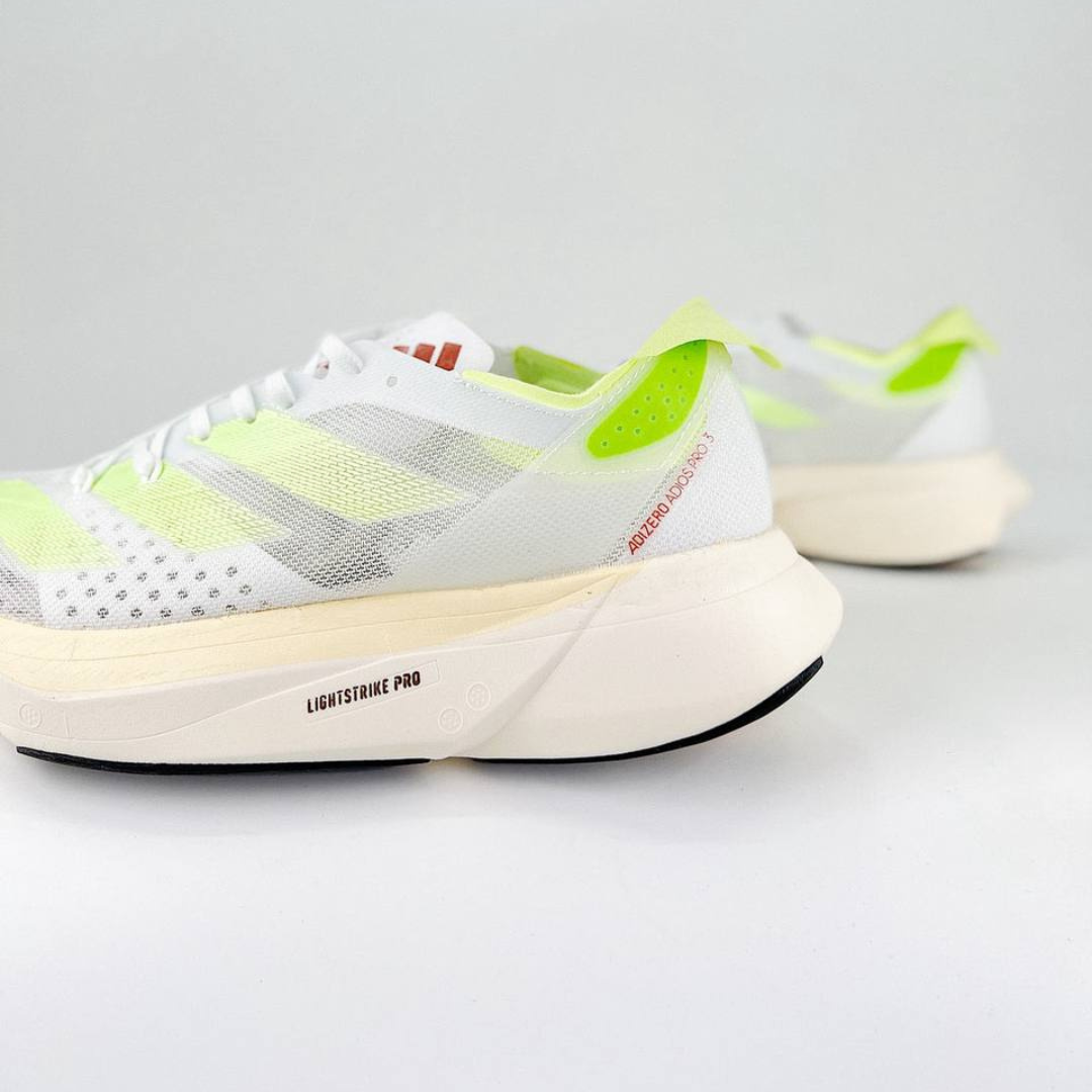 Adidas Adizero Adios Pro 3 - Branco/Verde Neon