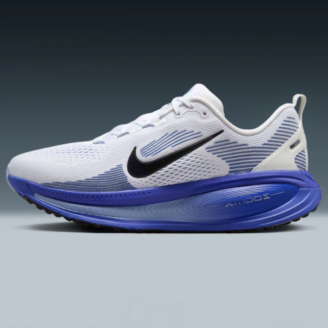 Nike Vomero 18 - Branco/Azul Marinho