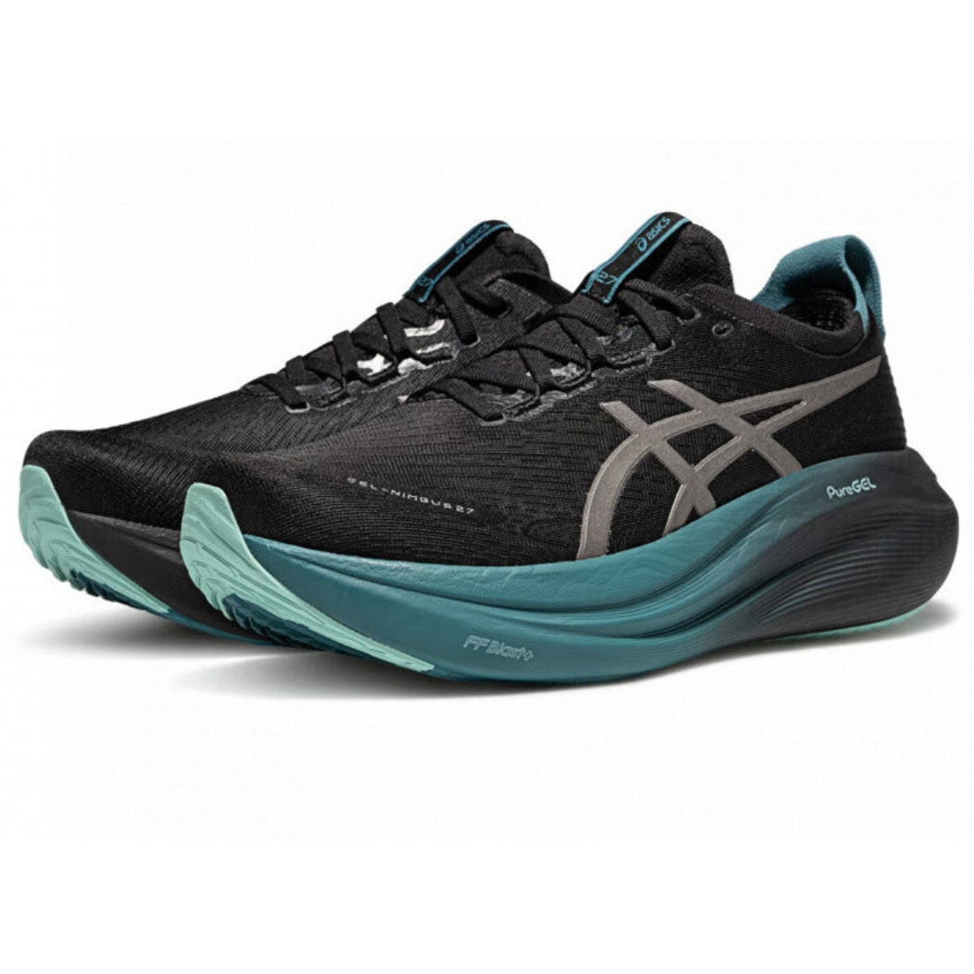 Asics Gel - Nimbus 27 - Preto/Verde