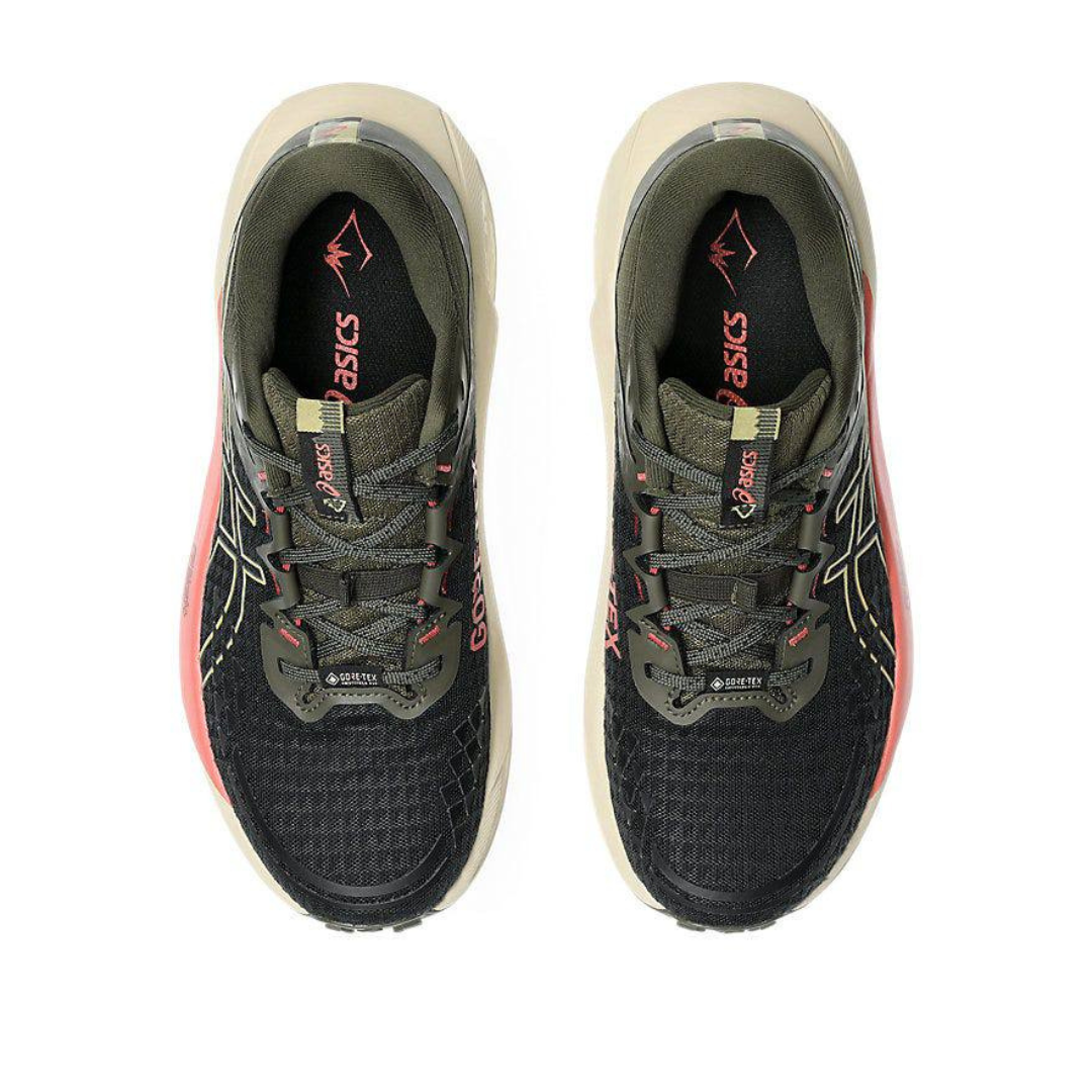 Asics Gel Trabuco 13 - Verde Oliva/Vermelho