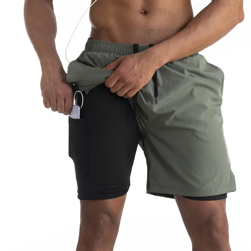 Shorts Masculino Fort Motion 2 em 1