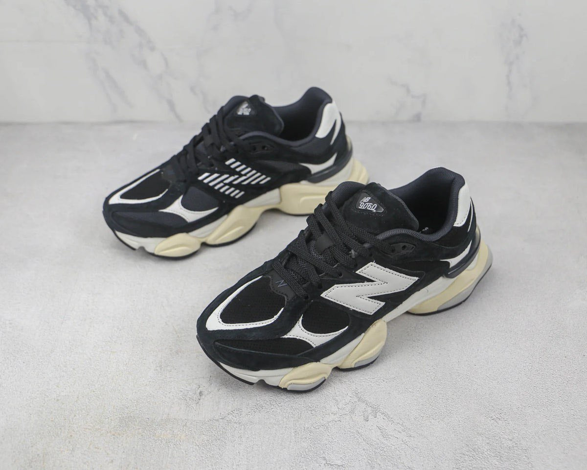 New Balance 9060 Sea Salt Black White