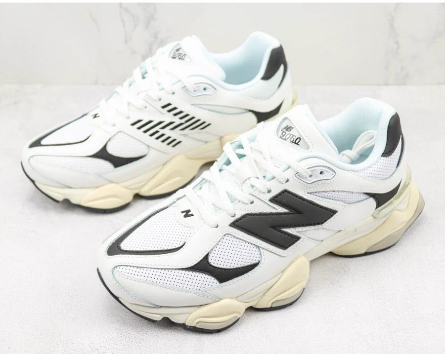 New Balance 9060 Sea Salt White Black