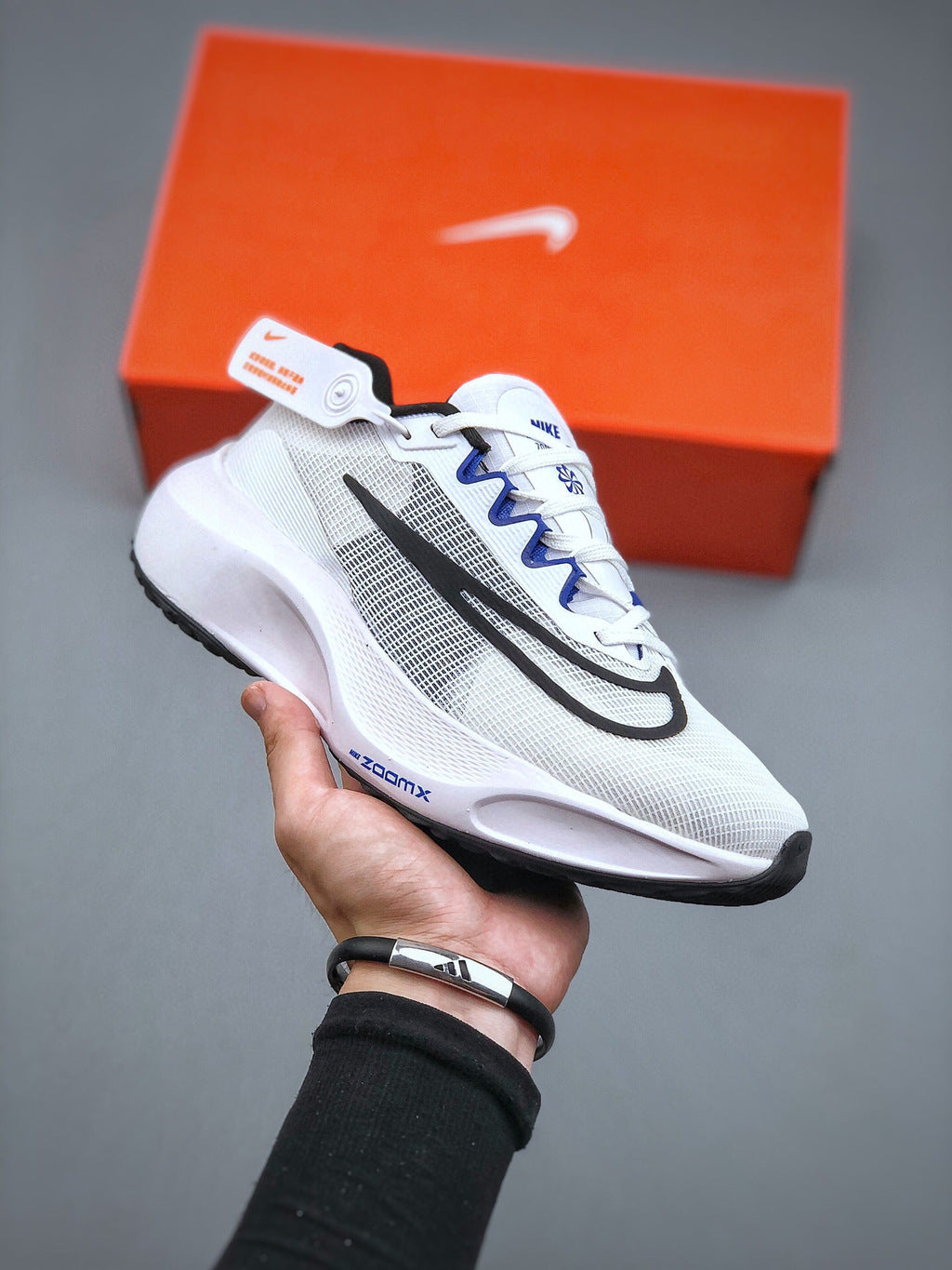Nike Zoom Fly 5 Branco Azul – ForTimer