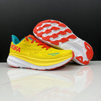 HOKA Clifton 9 Azul Marinho e Rosa – imagem 3 de 5