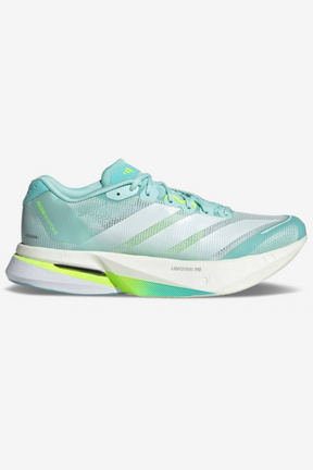 Adidas Adizero Boston 13 Flash Aqua/Metálico/Verde Limão