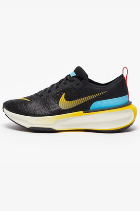 Nike Invincible Run 3 - Preto/Azul Báltico/Amarelo